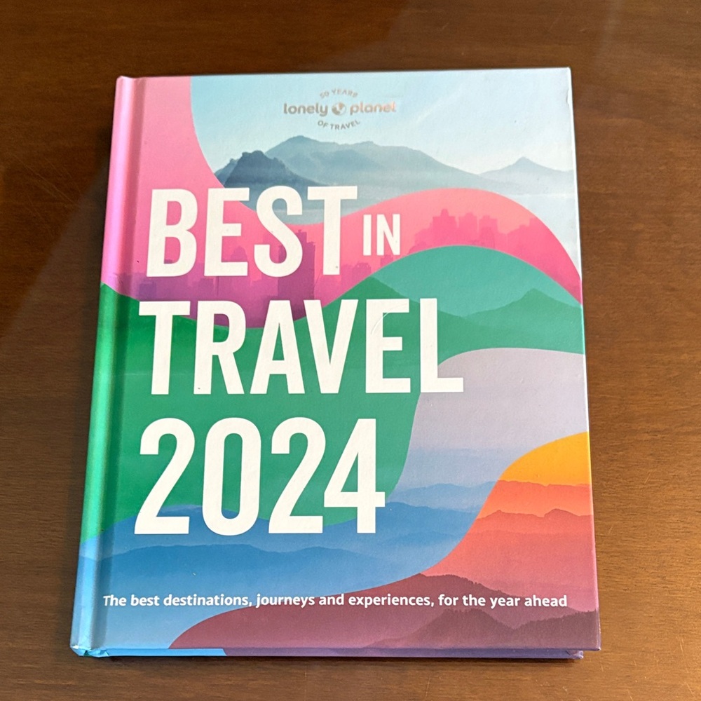Lonely Planet Best in Travel 2024 Book